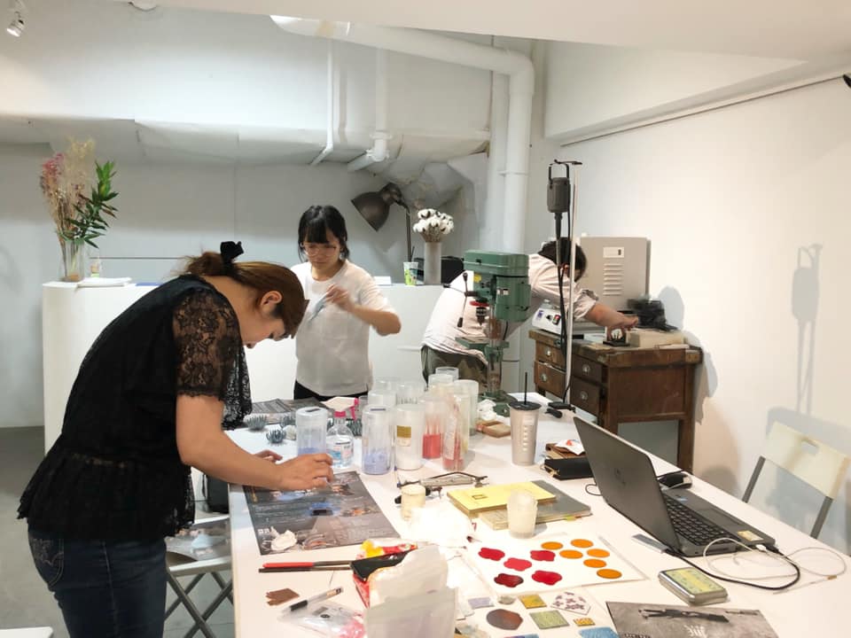 CC Studio 創作空間 - 琺瑯基礎班第二期開課啦～ 期待同學成品 九月份連續會有大師系列課程...