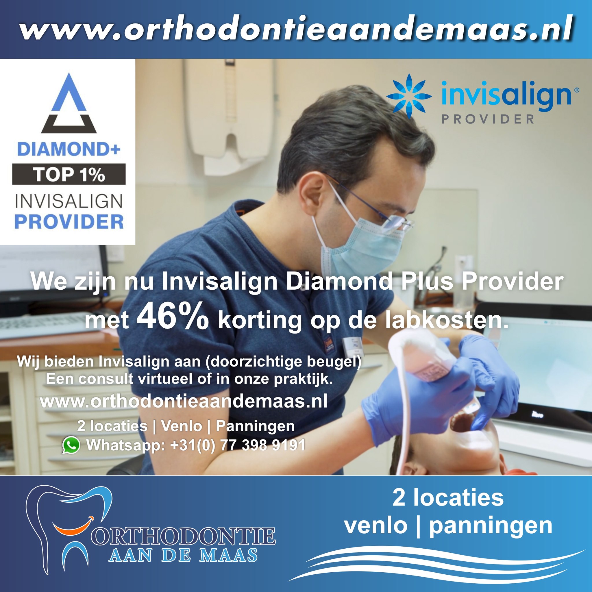 Wij bieden Invisalign aan... - Orthodontie aan de Maas | Facebook