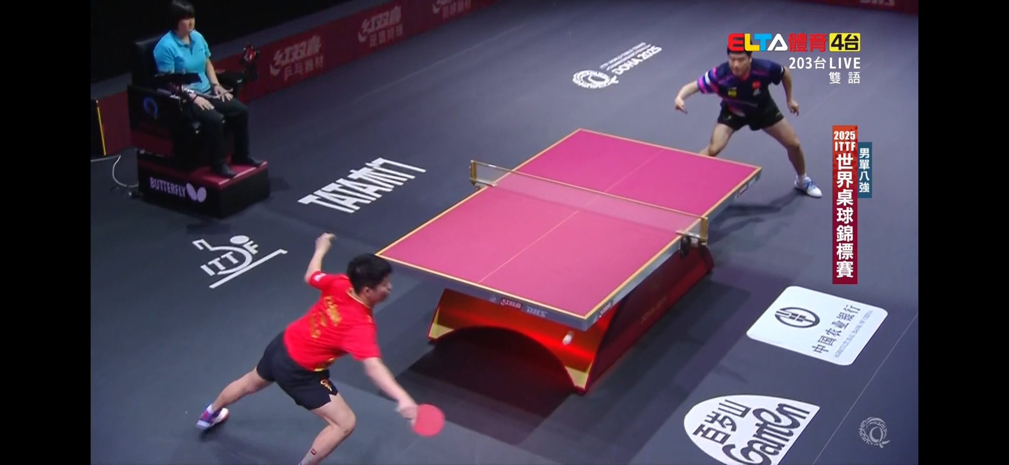 桌球(Table Tennis)愛好者聯盟 | 去年下半年幾乎無敵，世界排名急速攀升到世界第一的小石頭，大多數球員與他對決就像跟一道打不透的石 ...