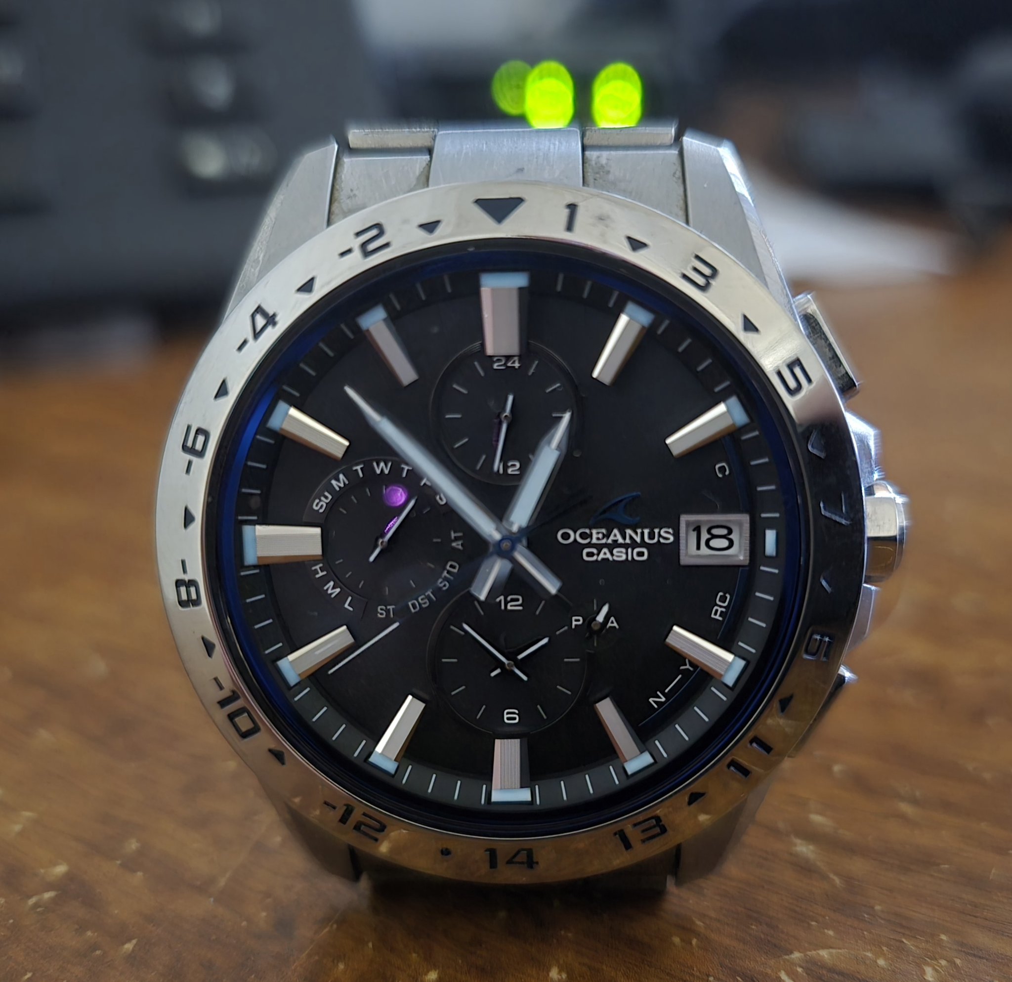 Casio high-end oceanus watch model
