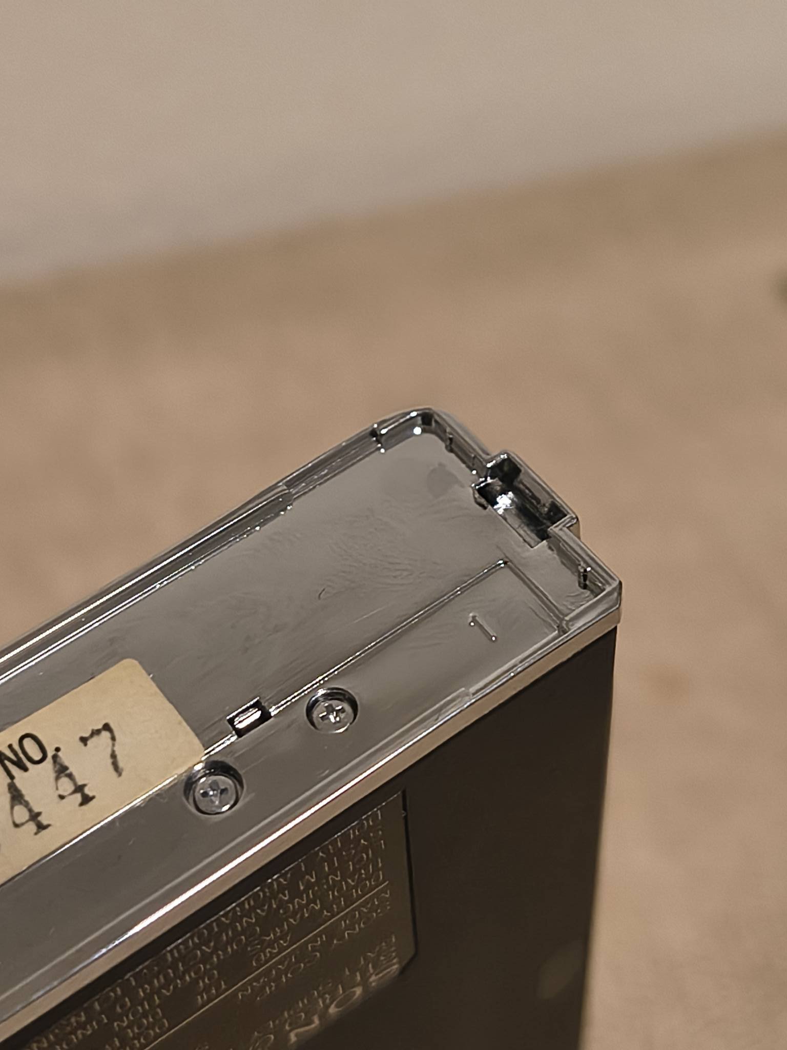 Sony Walkman WM-102 won't power on
