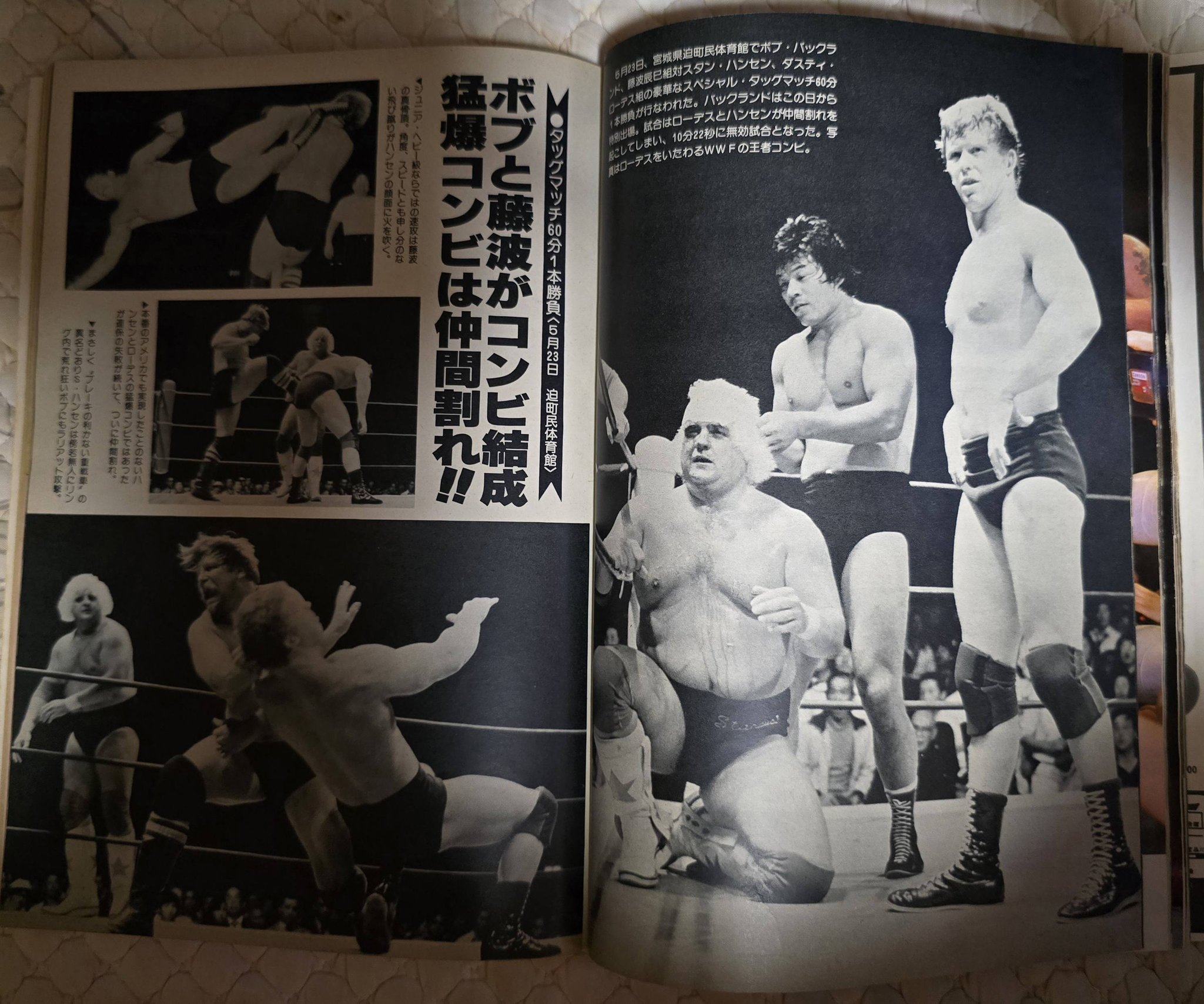新日本プロレス 1980年5月23日 宮城・迫町民体育館 第3回MSGシリーズ 