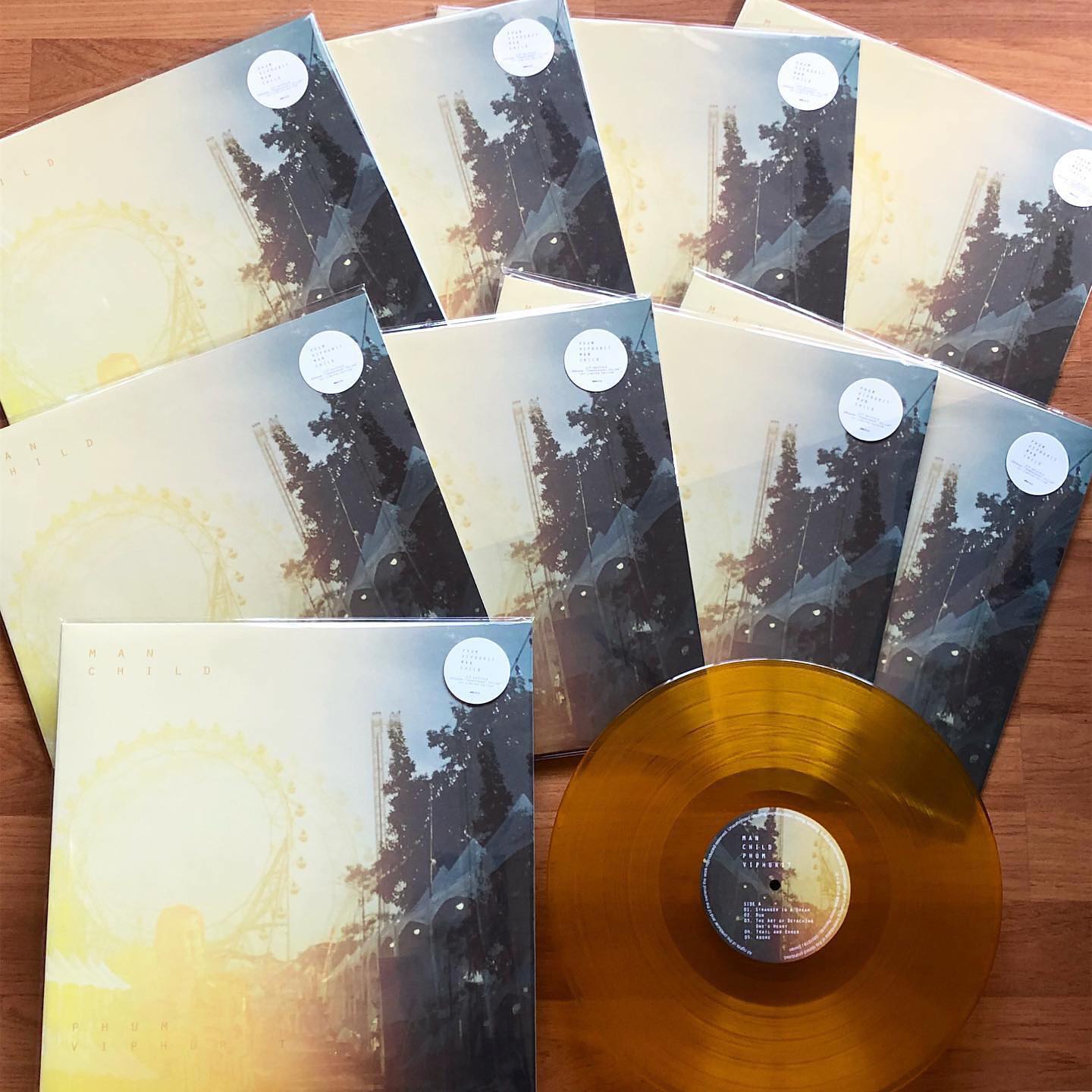 Phum Viphurit : Manchild on 180 Gram Colour Vinyl, 1st Pressing