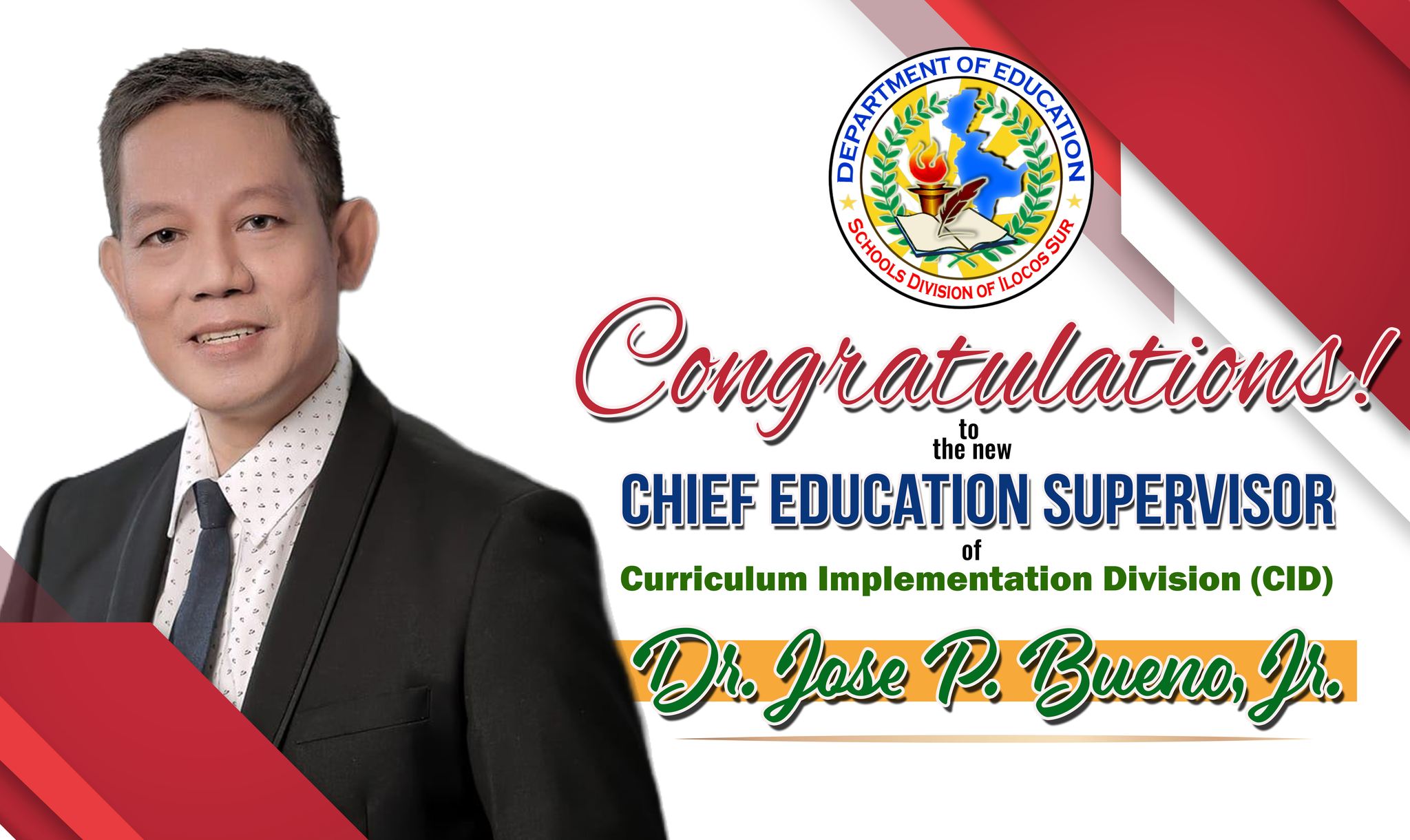 Congratulati... - DepEd Tayo - Youth Formation - R1 Ilocos Sur