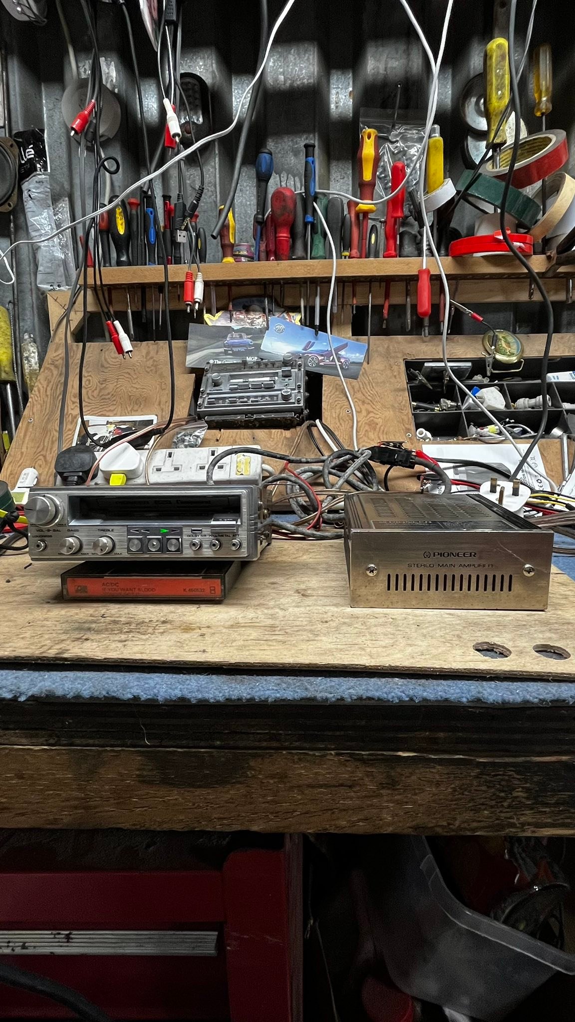 Pioneer KP-707G and GM40 amp and tape deck review