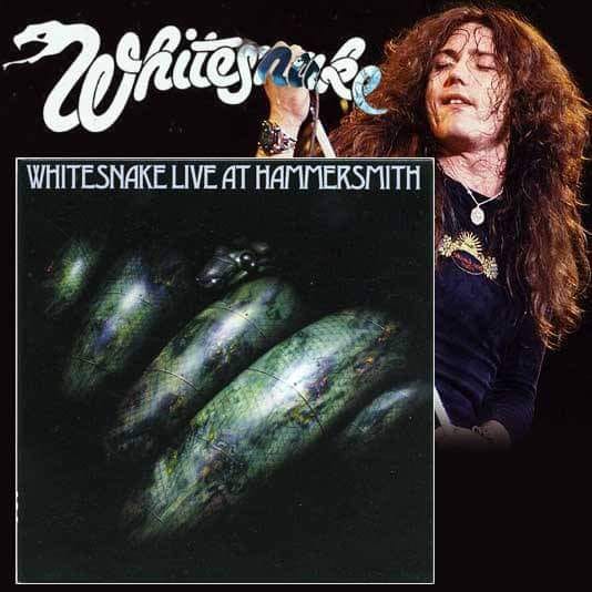 Whitesnake's live album at Hammersmith Odeon '78