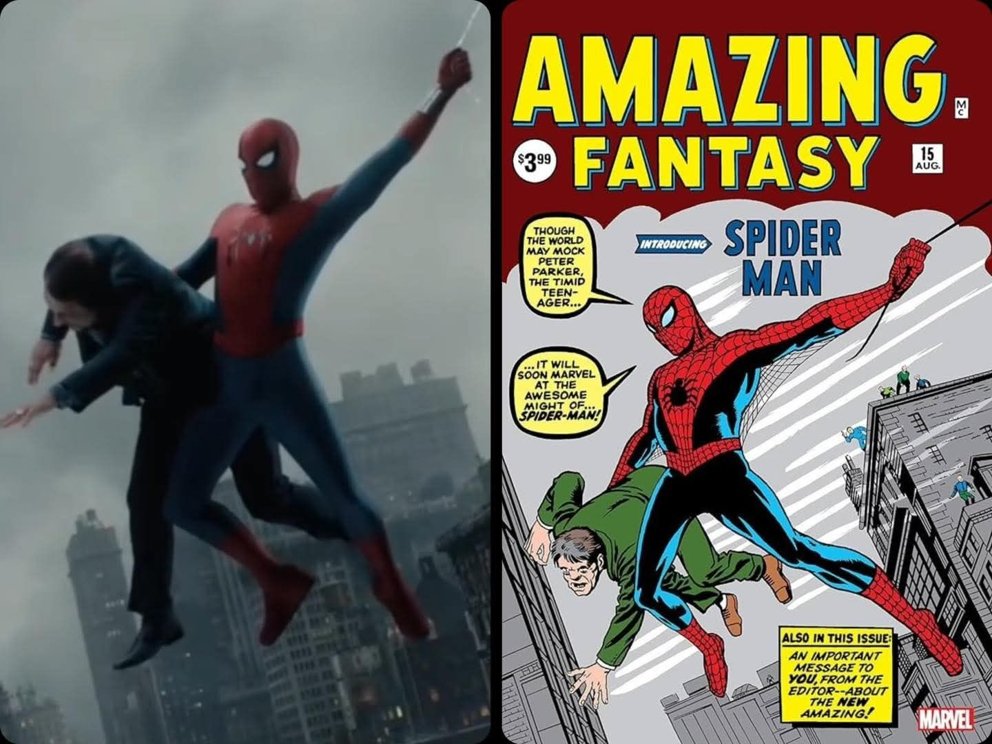 The first clip from Spider-Man: Brand New Day recreates the cover