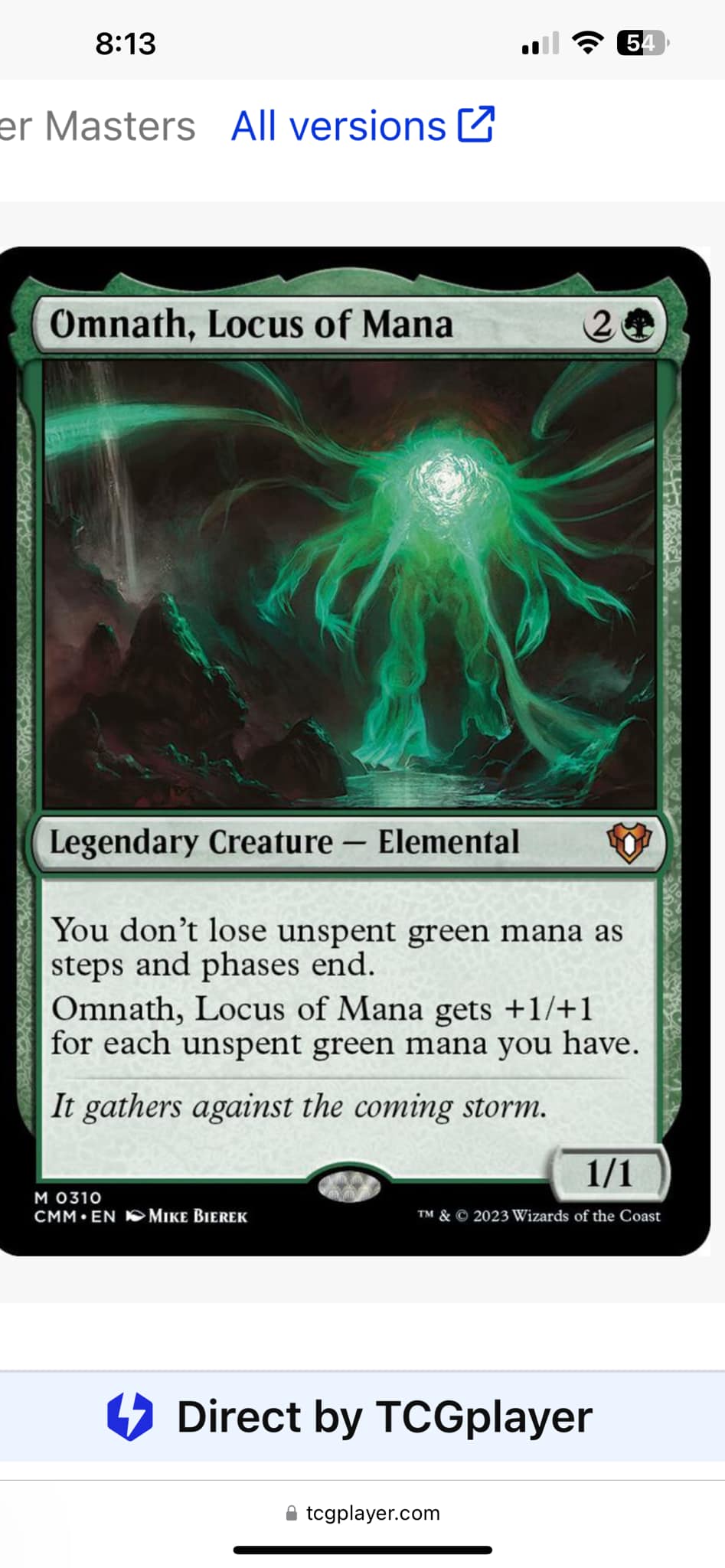 mtg locus cards Omnath, of the Roil [M20 Omnath deals 3 damage to target creature or player. Landfall - Omnath Locus of