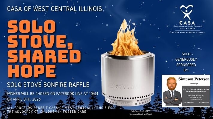 Solo Stove, Shared Hope-Bonfire Raffle!