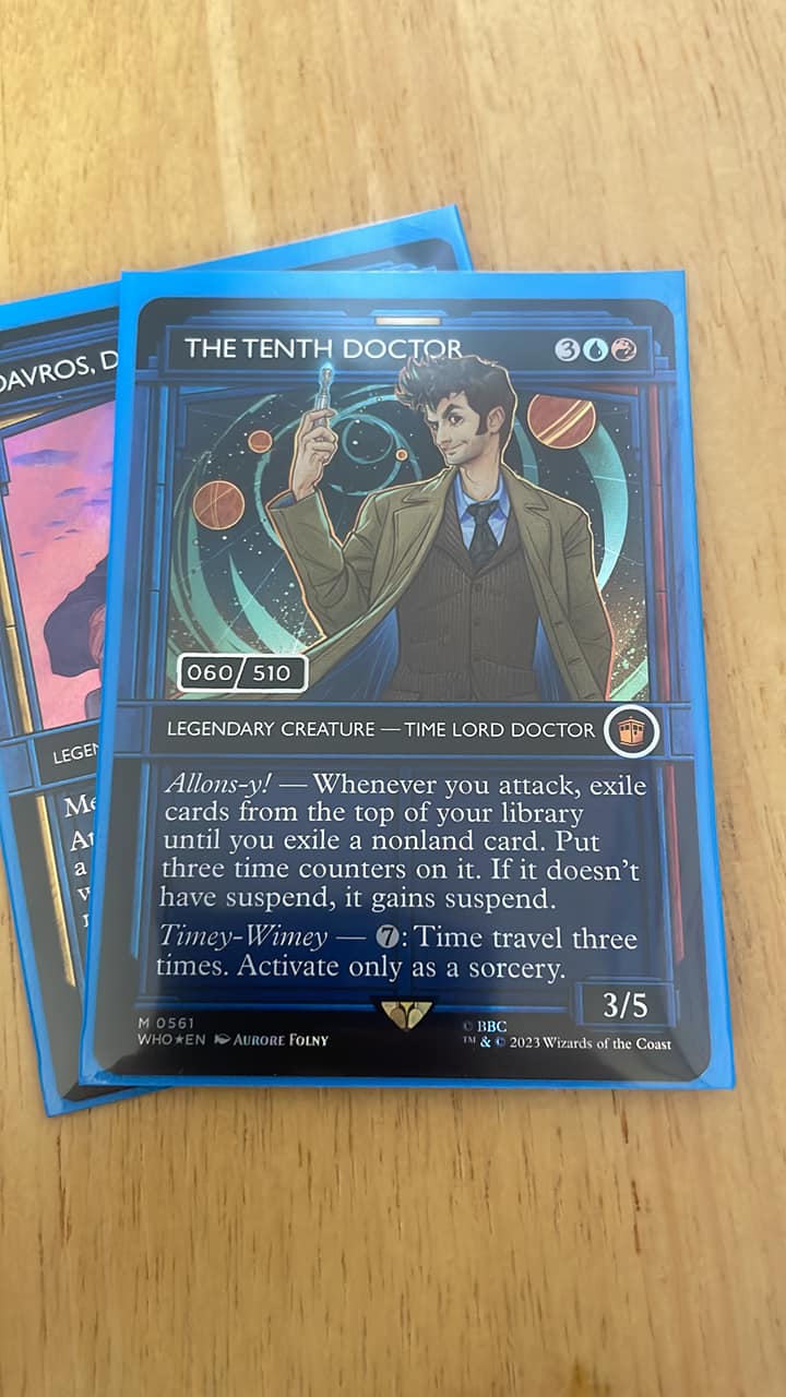 doctor who mtg serialized cards Magic: The Gathering  Collector Booster (15 Magic Cards) : Toys & Games Interest in Doctor Who serialized