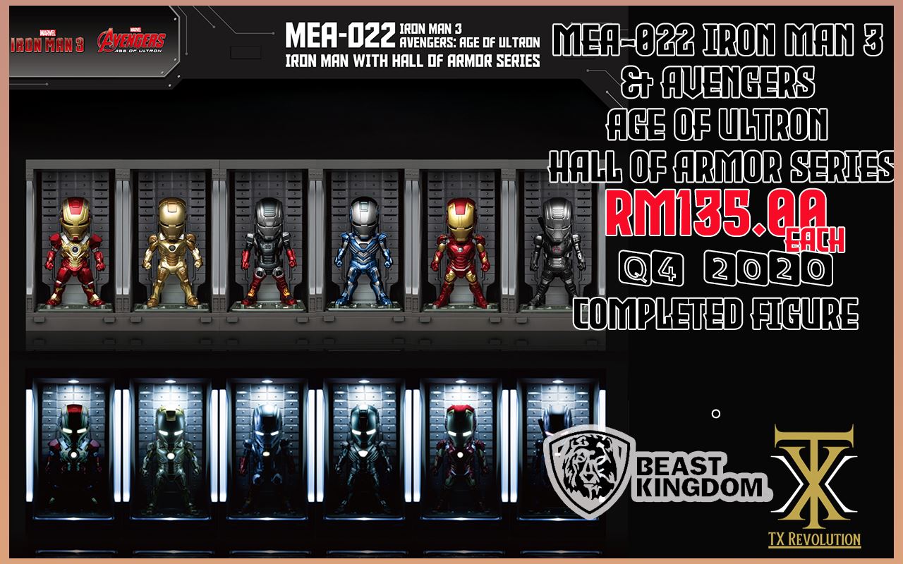 BEAST KINGDOM PREORDER Marvel Egg Attack 150mm HEIGHT MEA-022 Iron 