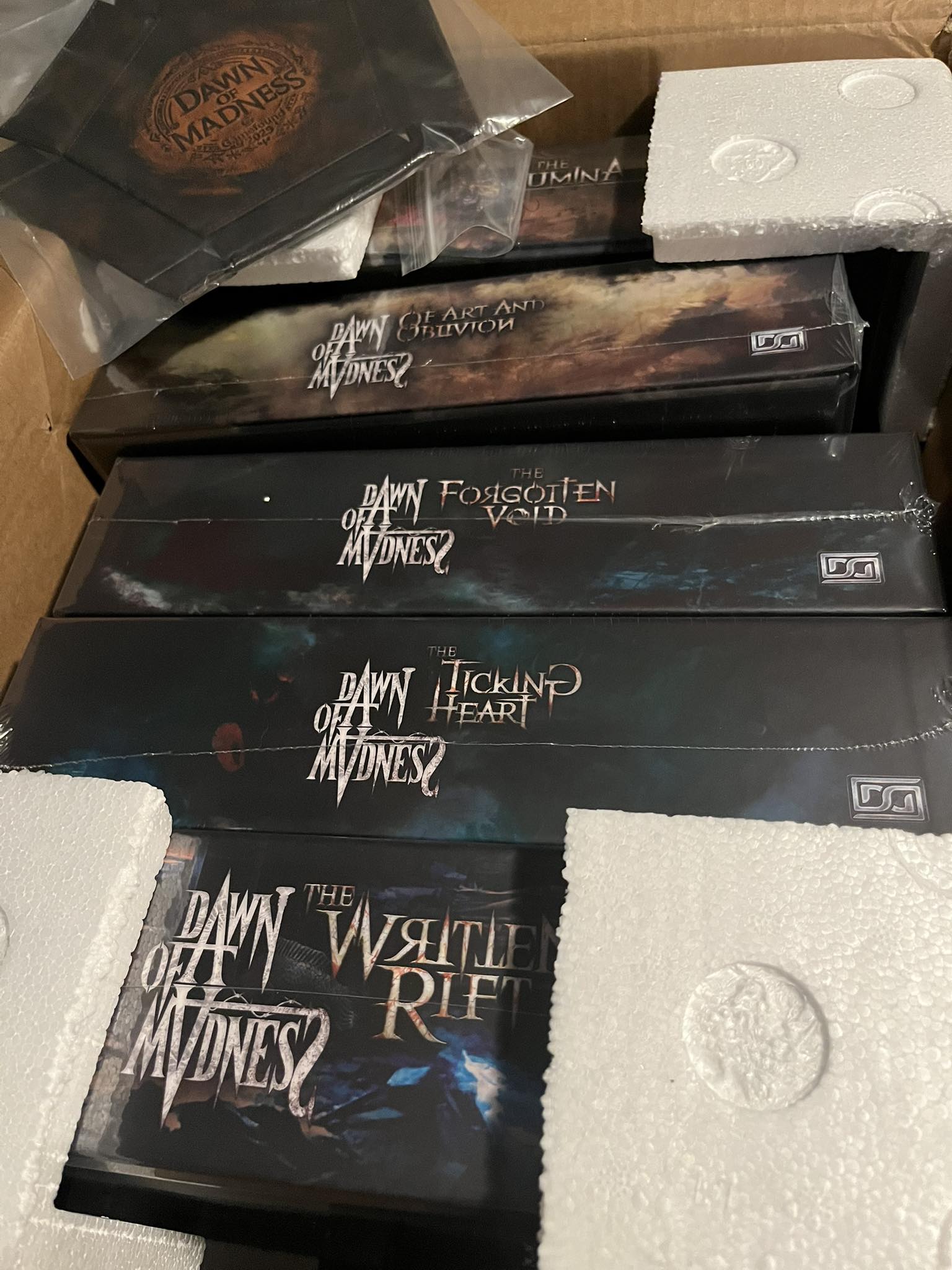 Dawn of Madness board game play requests
