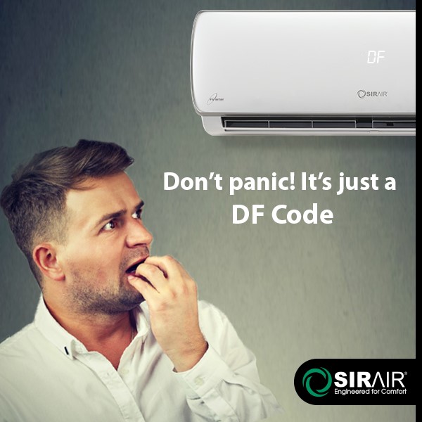 Sirair - The code DF is a defrost notification. If the... | Facebook