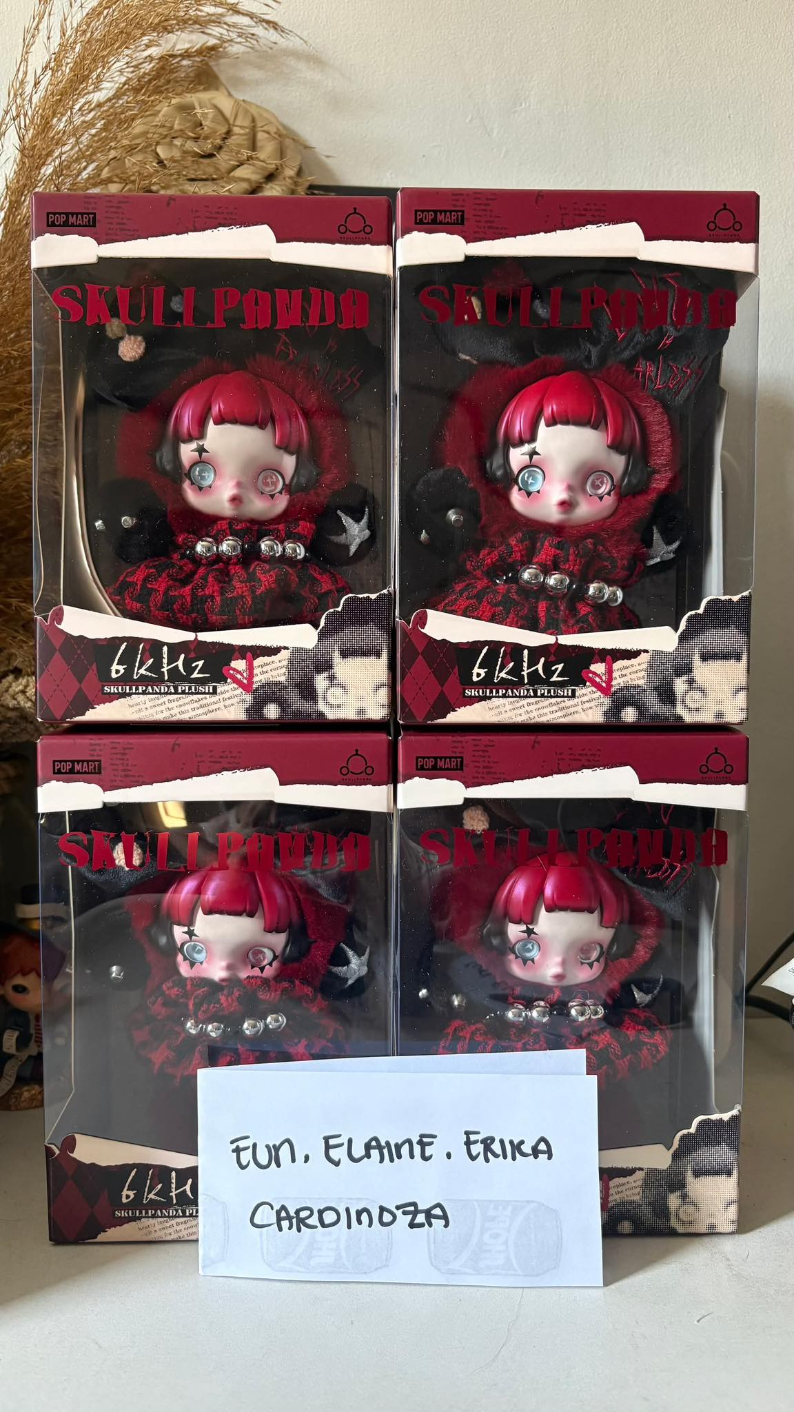 Europe Limited Skullpanda Plush 6kHz for sale