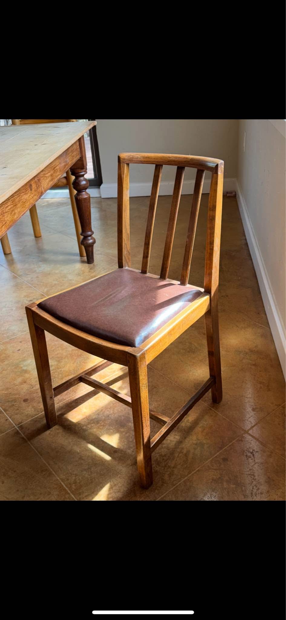 4 dining chairs (midcentury utility chair by Edwin Clinch) - Chairs ...