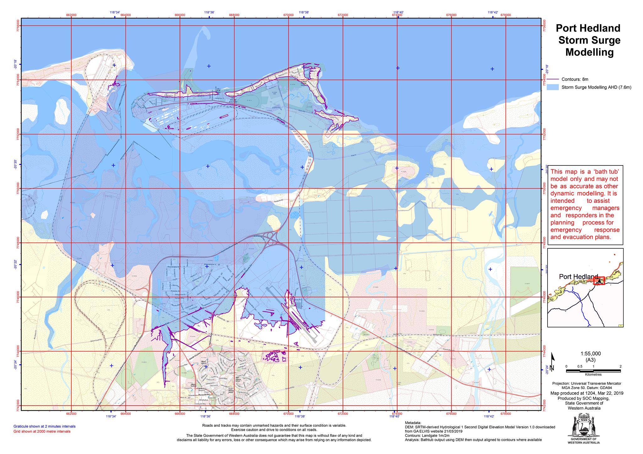 ABC Perth - 🌀🗺️ STORM SURGE MAPS 🗺️🌀 Here are the... | Facebook