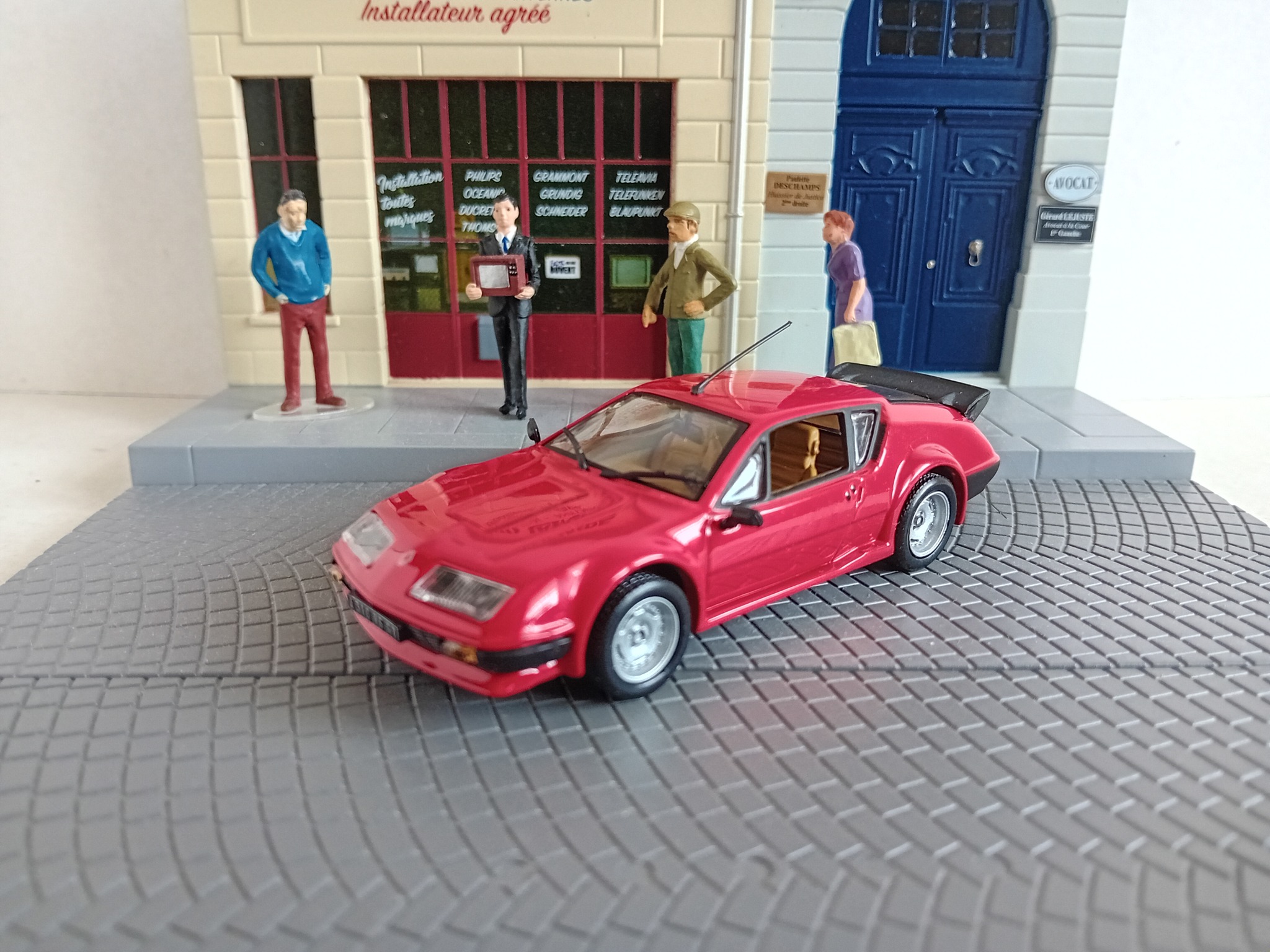 Vintage Tomica Alpine Renault A310 diecast car for sale