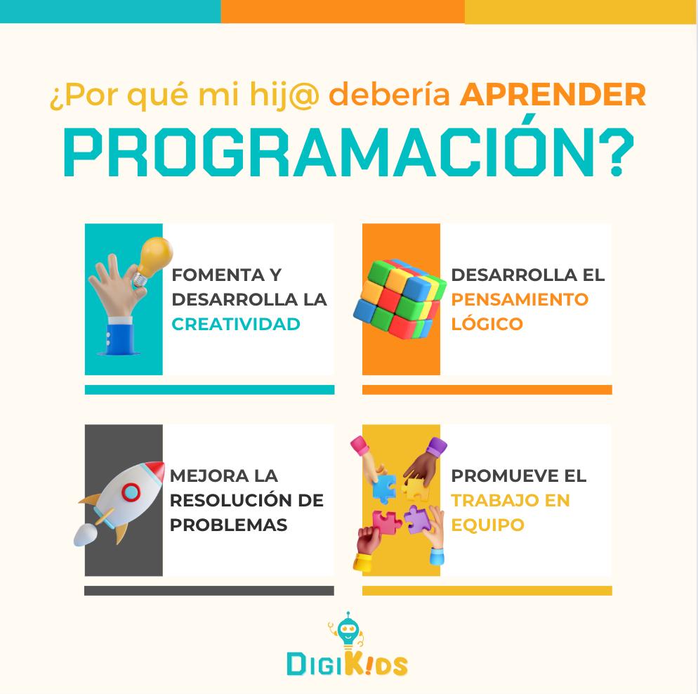 DigiKids - ¡Aprender a programar tiene muchos beneficios,...