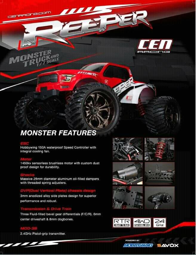 CEN Racing Reeper 1/7 scale made in... - Scale RC Works Ph | Facebook