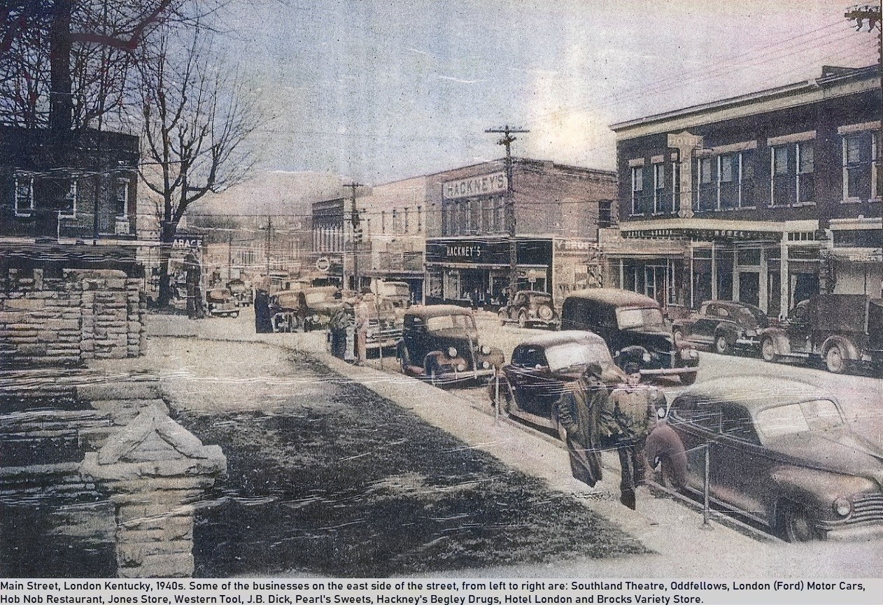 London and Corbin Kentucky History | Main Street, London, Kentucky ...