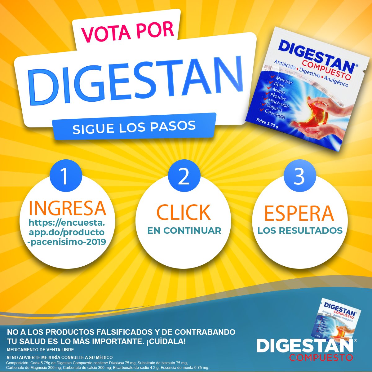 Digestan - 🗣 Recuerda que puedes votar 1 vez por día hasta...