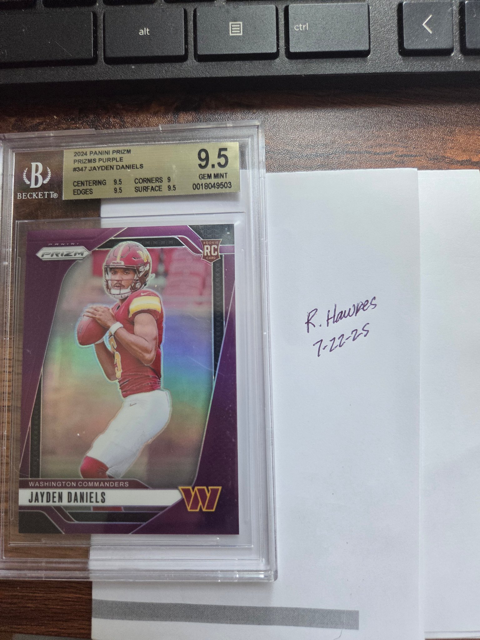 Jayden Daniels #CB-JDS Prices | 2024 Panini Phoenix Color Blast | Football Cards