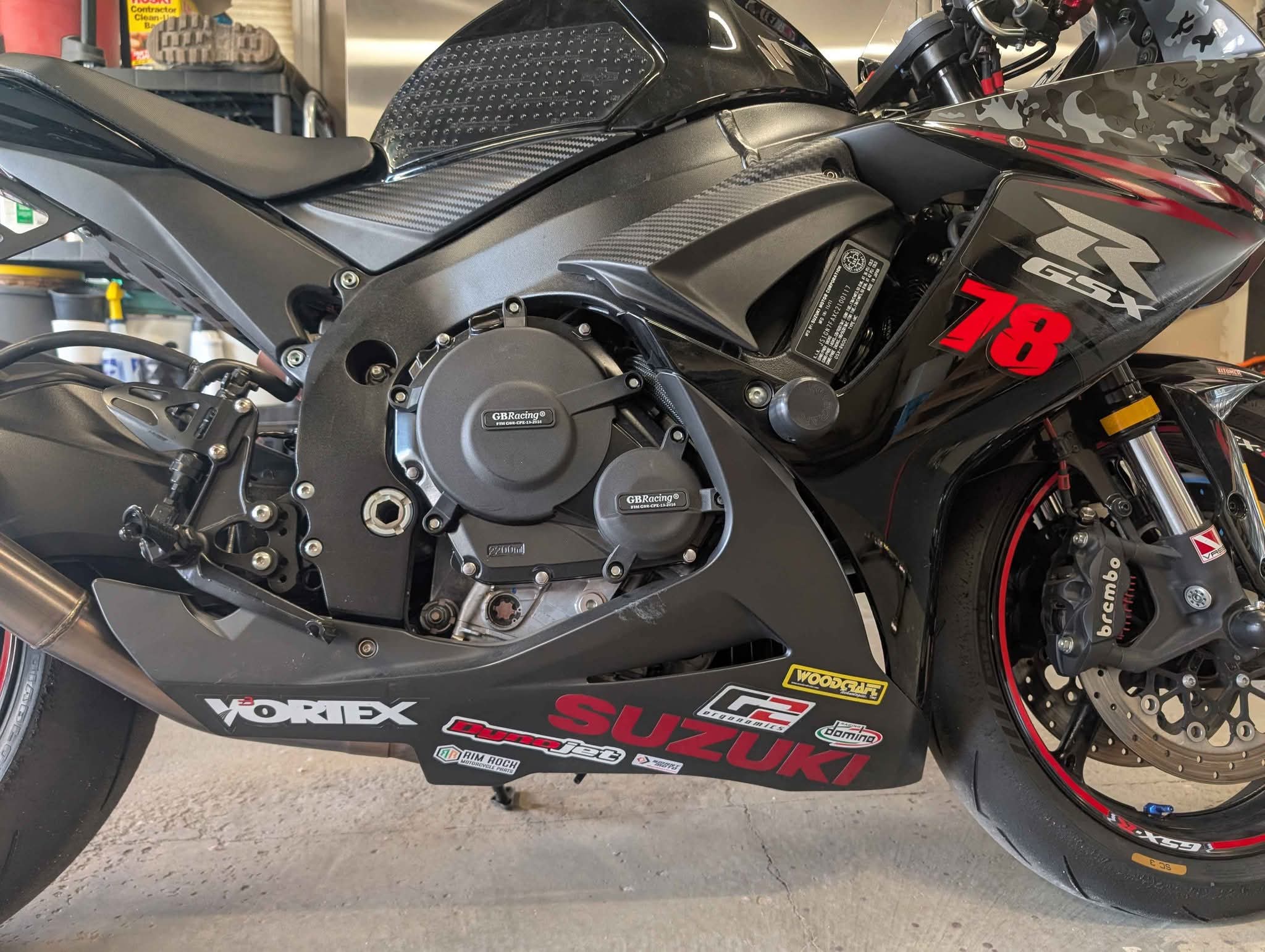 GSXR 600 Full Race Conversion Parts for Sale