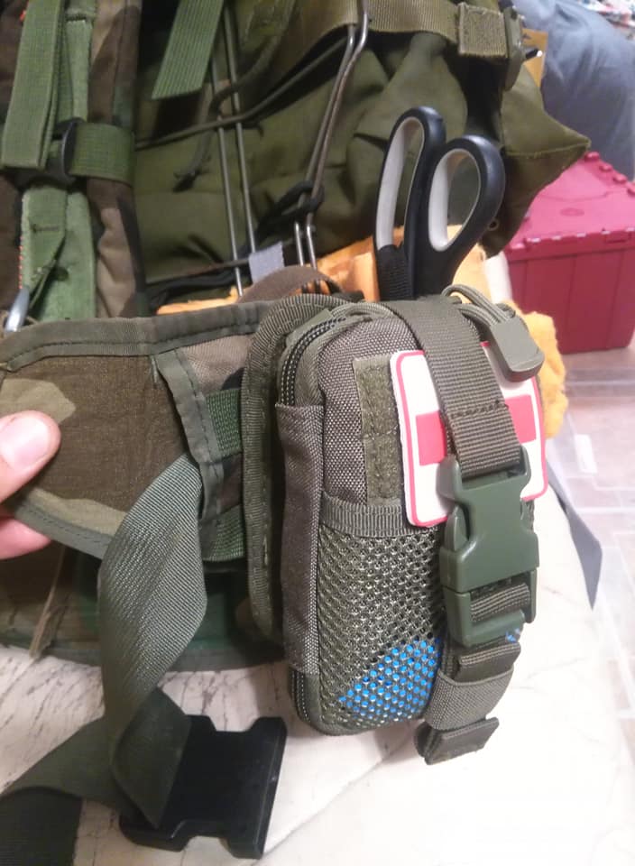CONDOR MA47-498 Handcuff Pouch w/Molle Straps Coyote Brown New