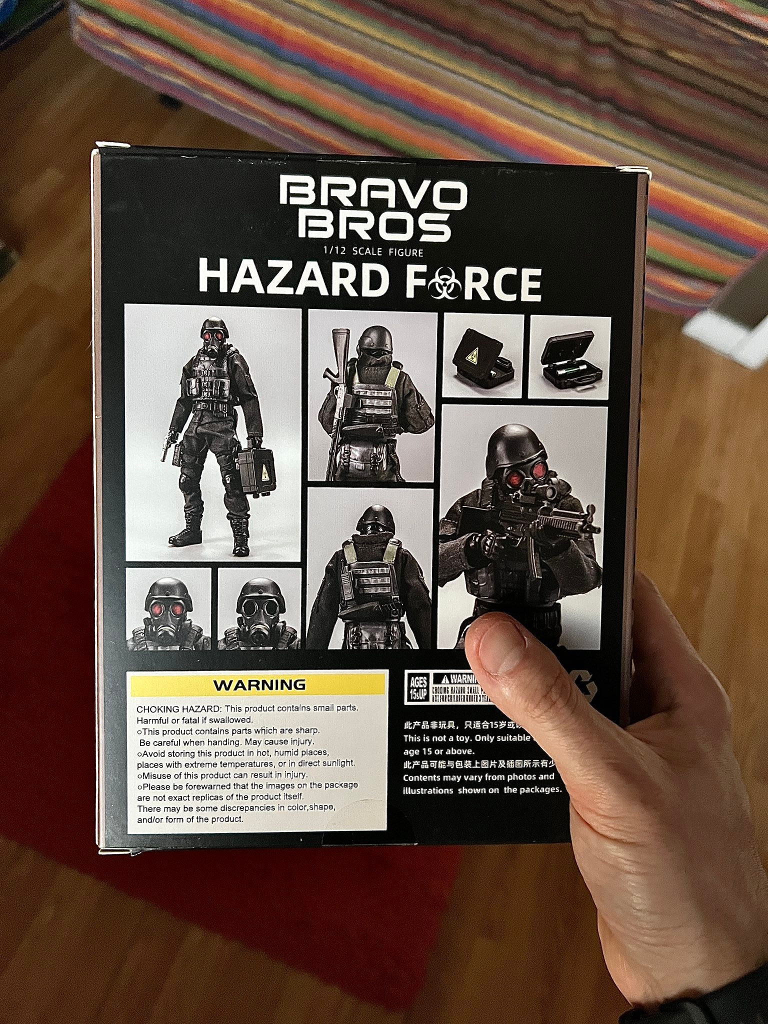 Very cool rare figure HUNK ☑️ HAZARD FORCE F炙 BRAVO BROS 1