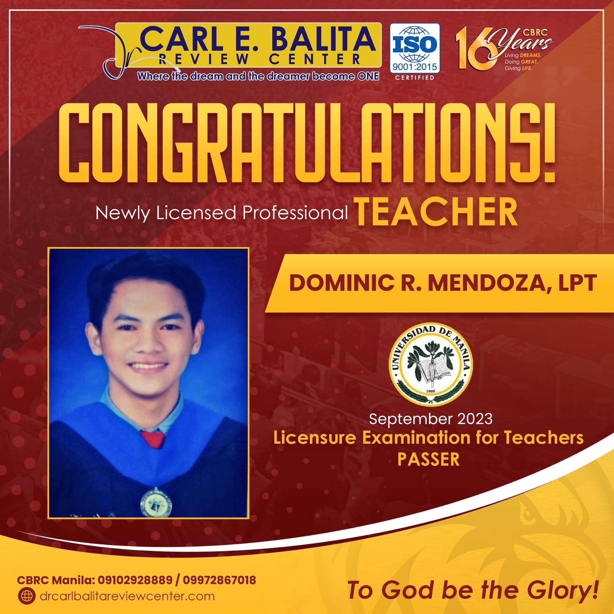 Dominic Mendoza