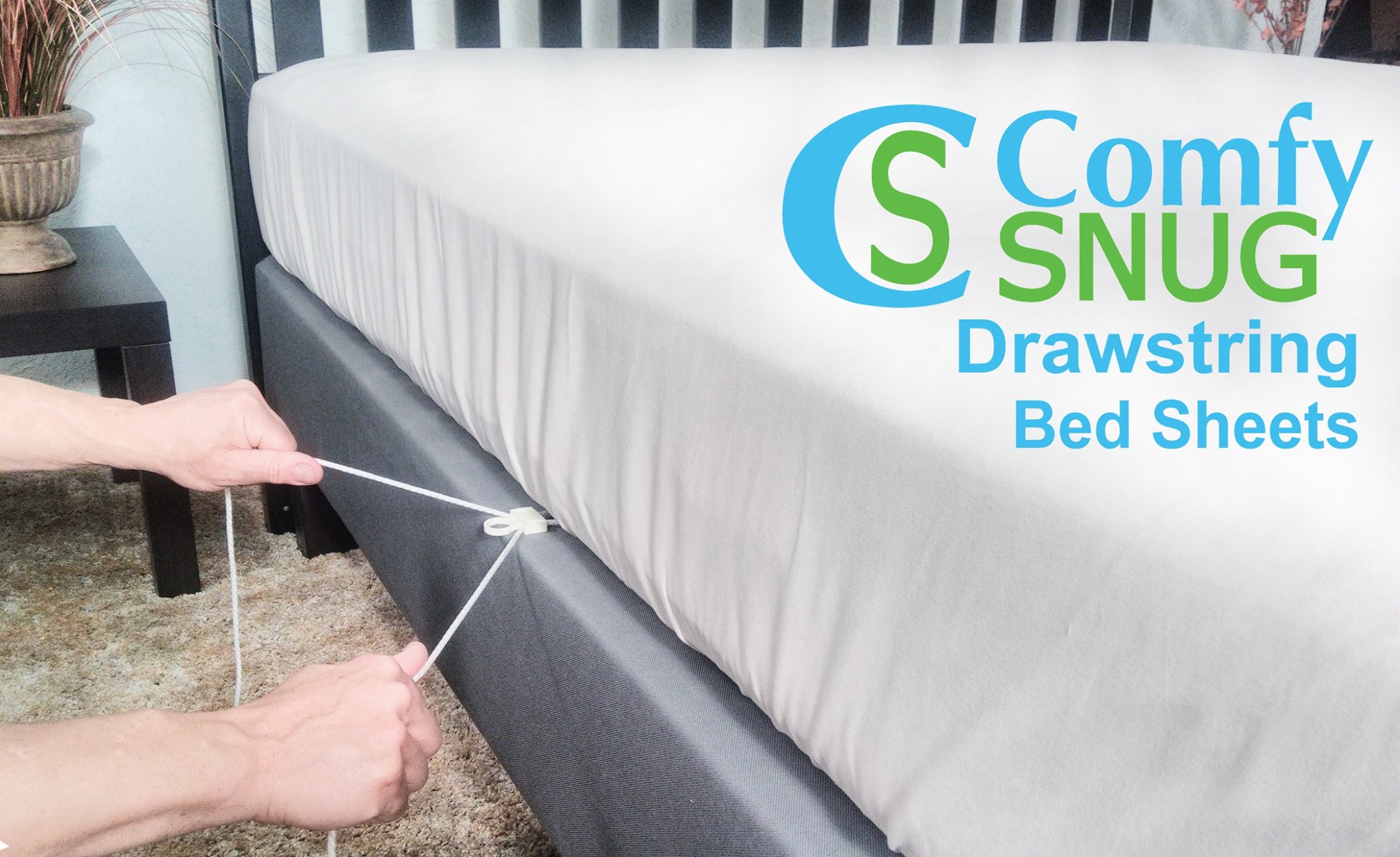 Comfy-Snug Latex Free Drawstring Bed Sheets | Los Altos CA