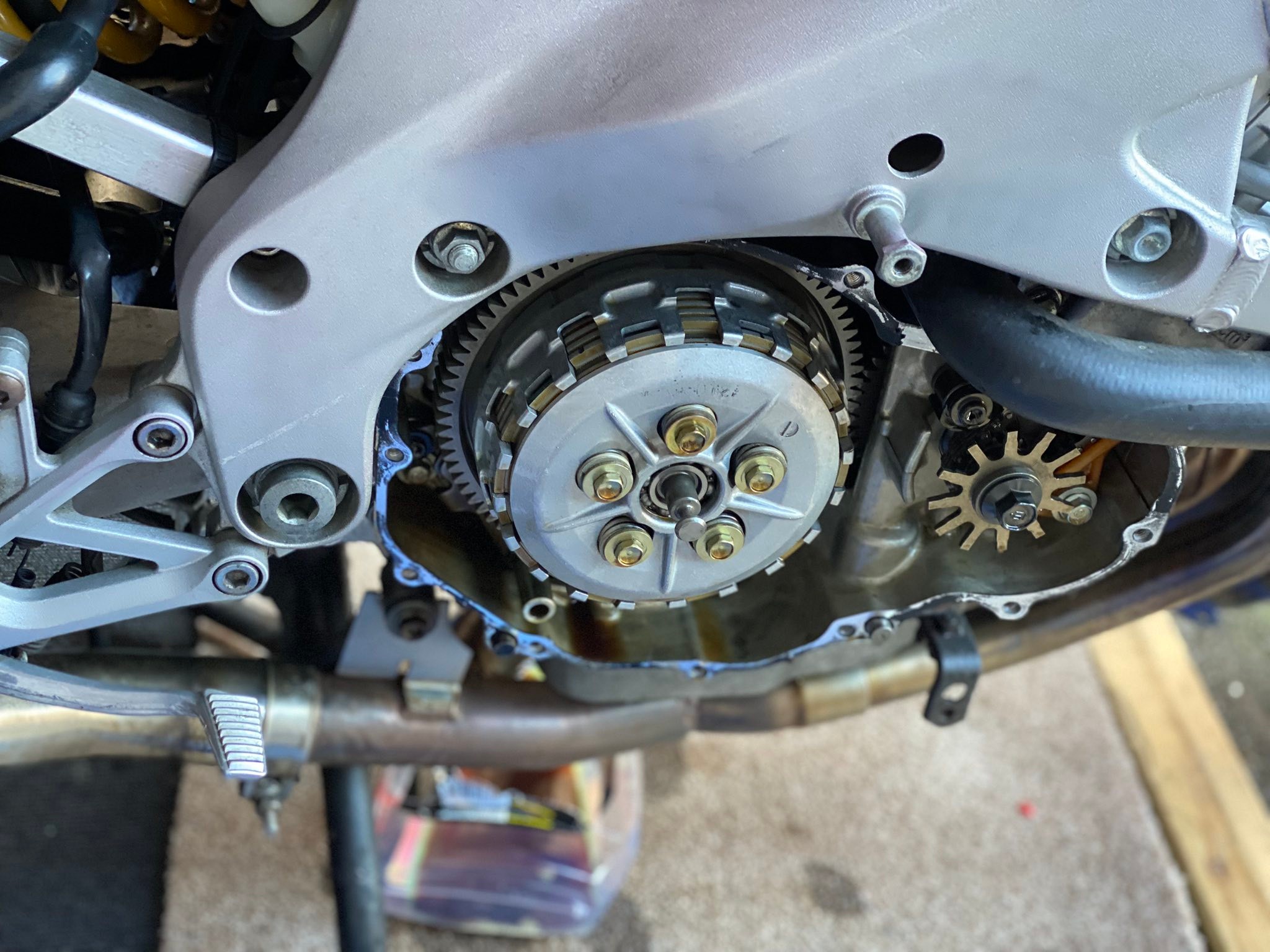 Would anybody able to suggest me on this please -☺️ My cbr 