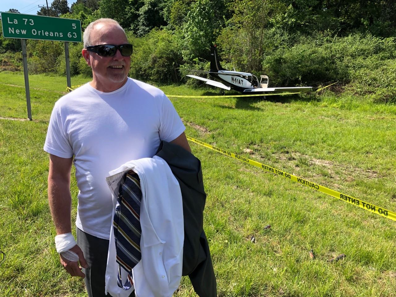 This is James Ritter, the pilot of... - Steve Caparotta WAFB | Facebook