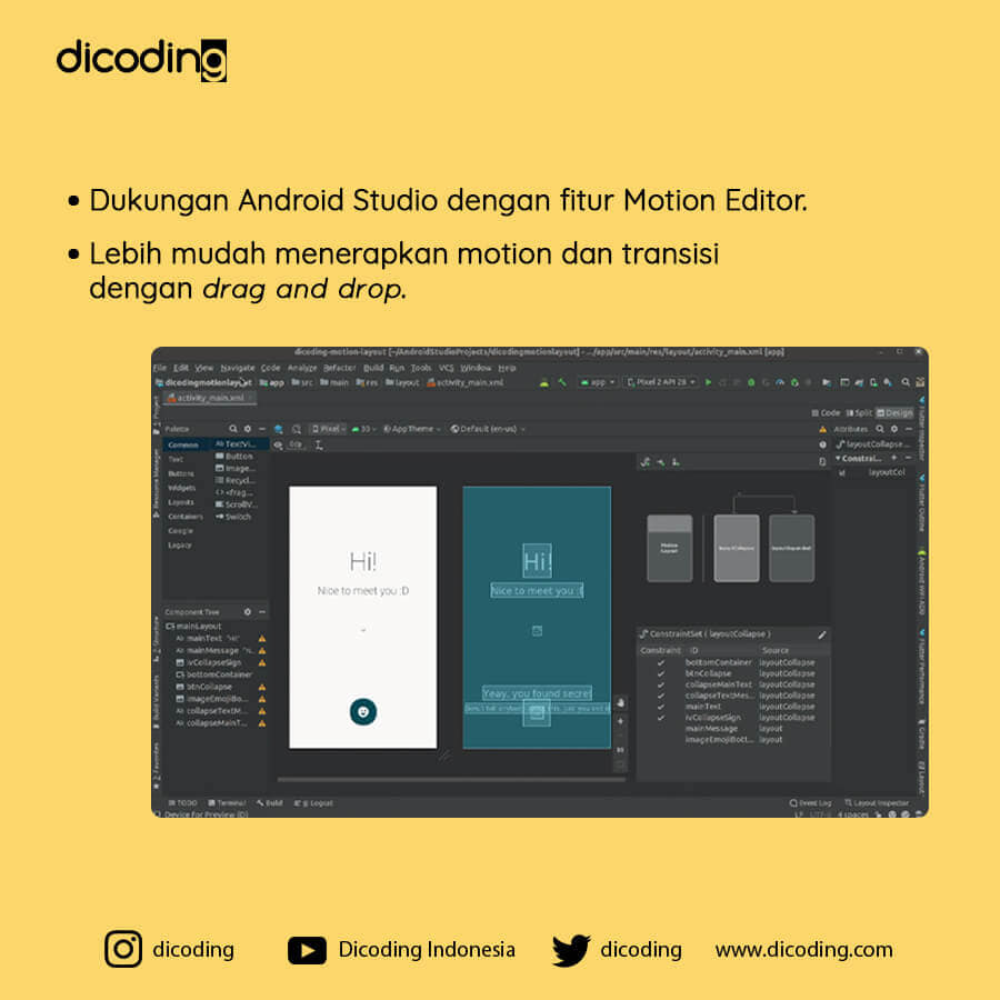 Dicoding - Ingin app & jendela app-mu tampil luwes saat...