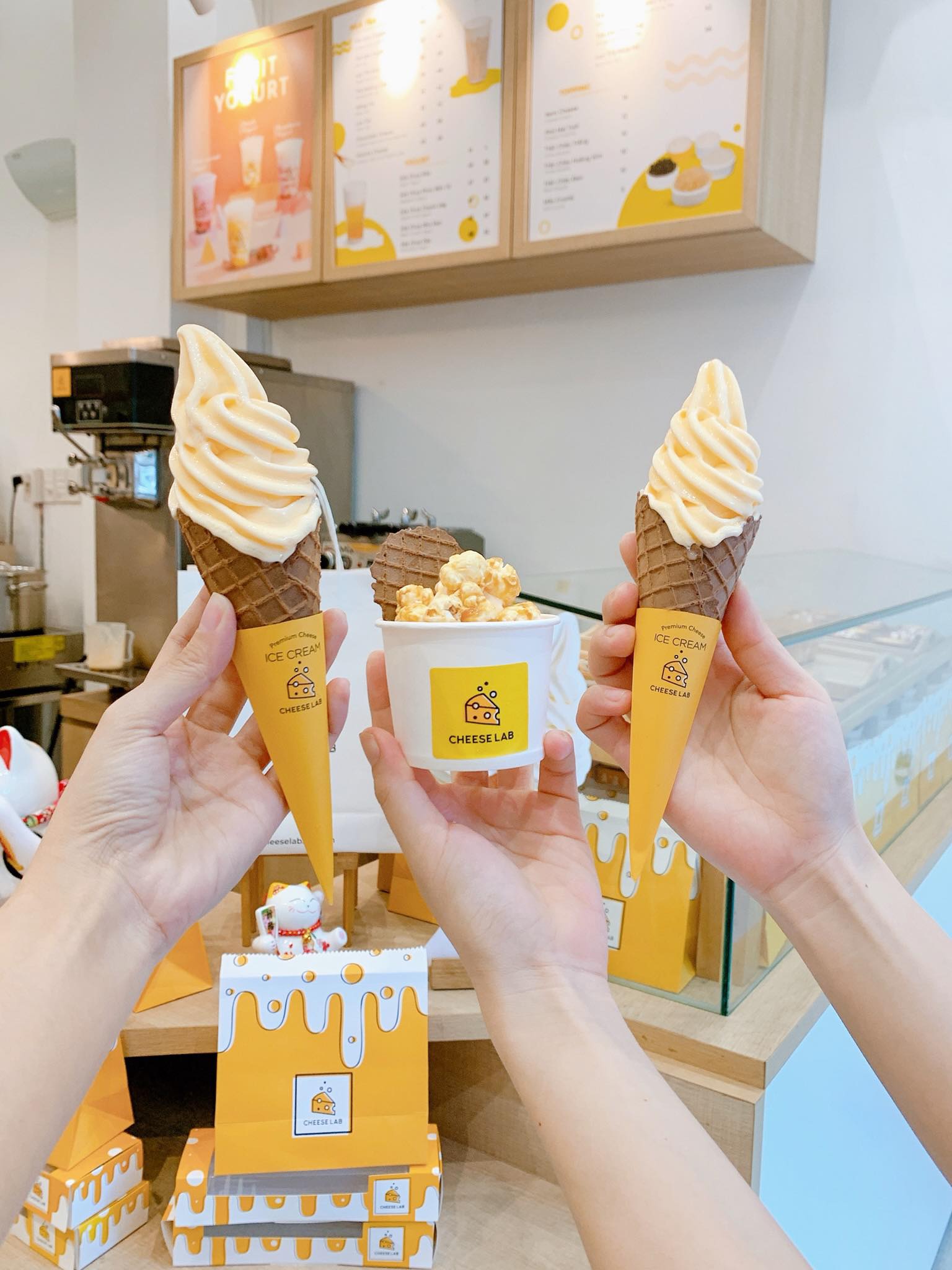 🍦 KEM PHÔ MAI TƯƠI - NGẬP TRÀN... - Cheese Lab - Cheese & Tea