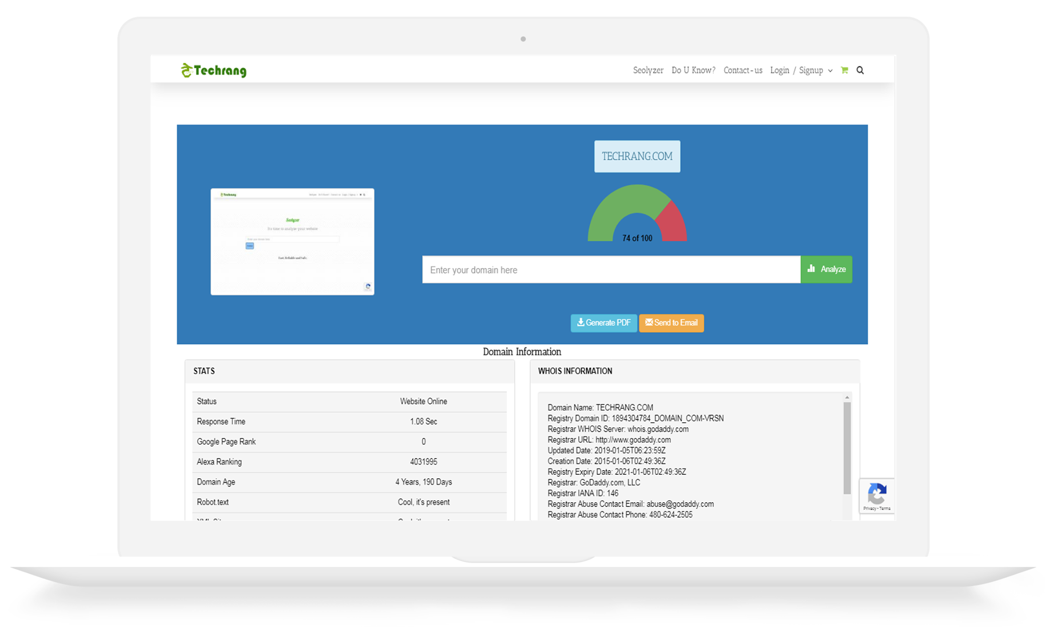 Webler - we just launched the new version of SEOLYZER Plugin. Techrang ...