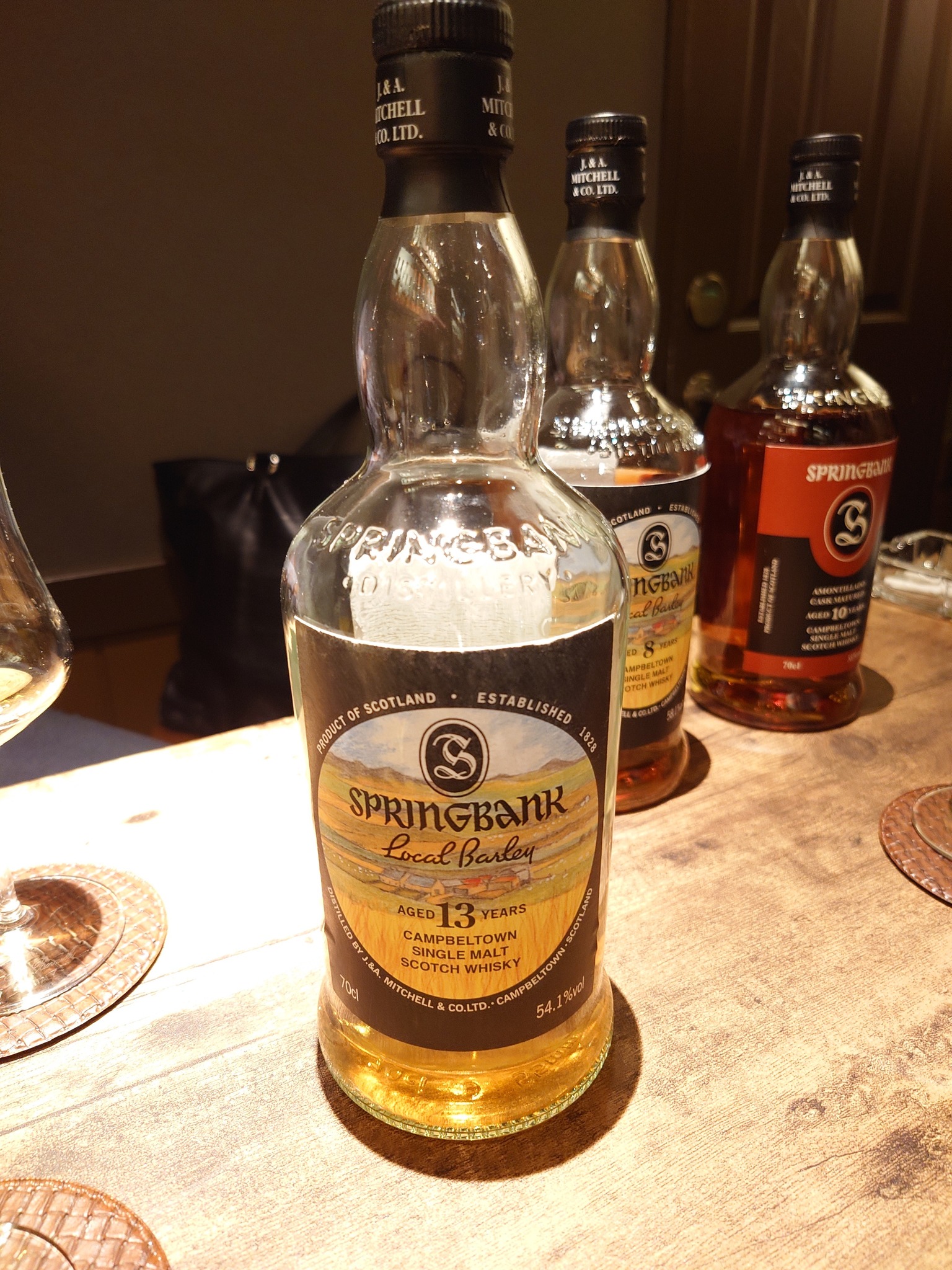 スプリングバンク飲み比べ? ローカルバーレイ8年と13年。そして 