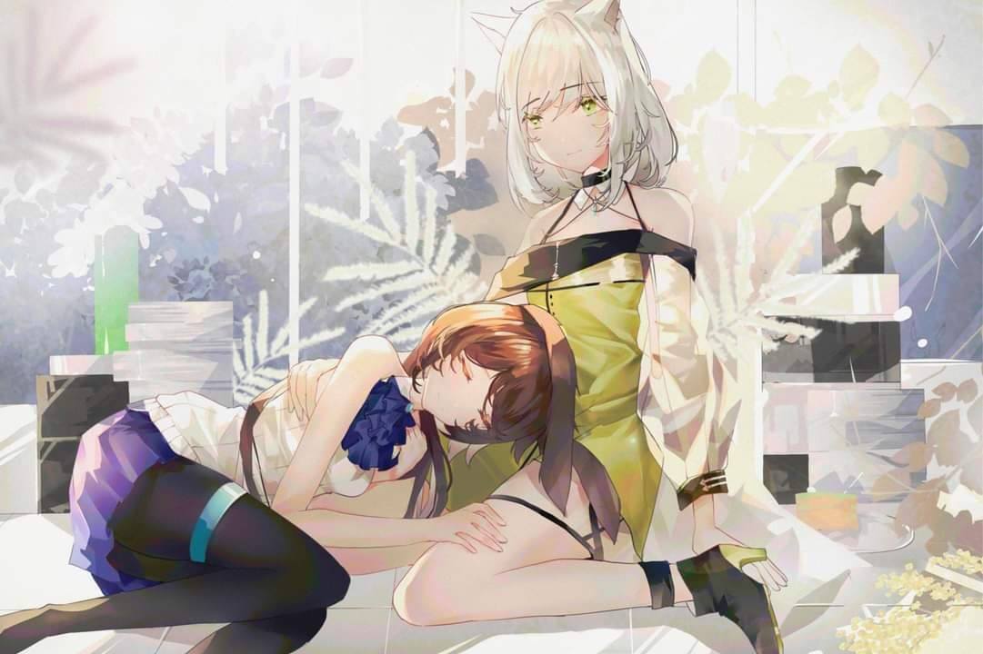 Name: Kal'sit and Amiya Game:... - daily_art_harverster