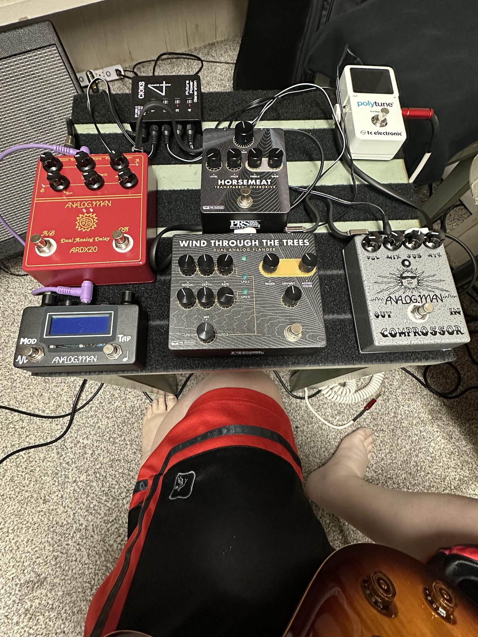 ProAnalog Dual Drive on my pedalboard