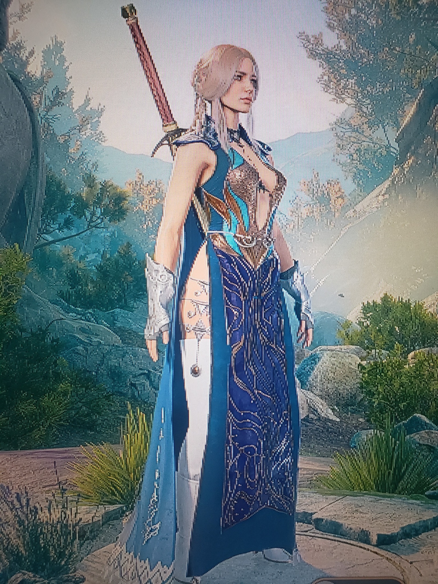 Casual dress Artoria in BG3. That Excalibur mod made it so satisfying