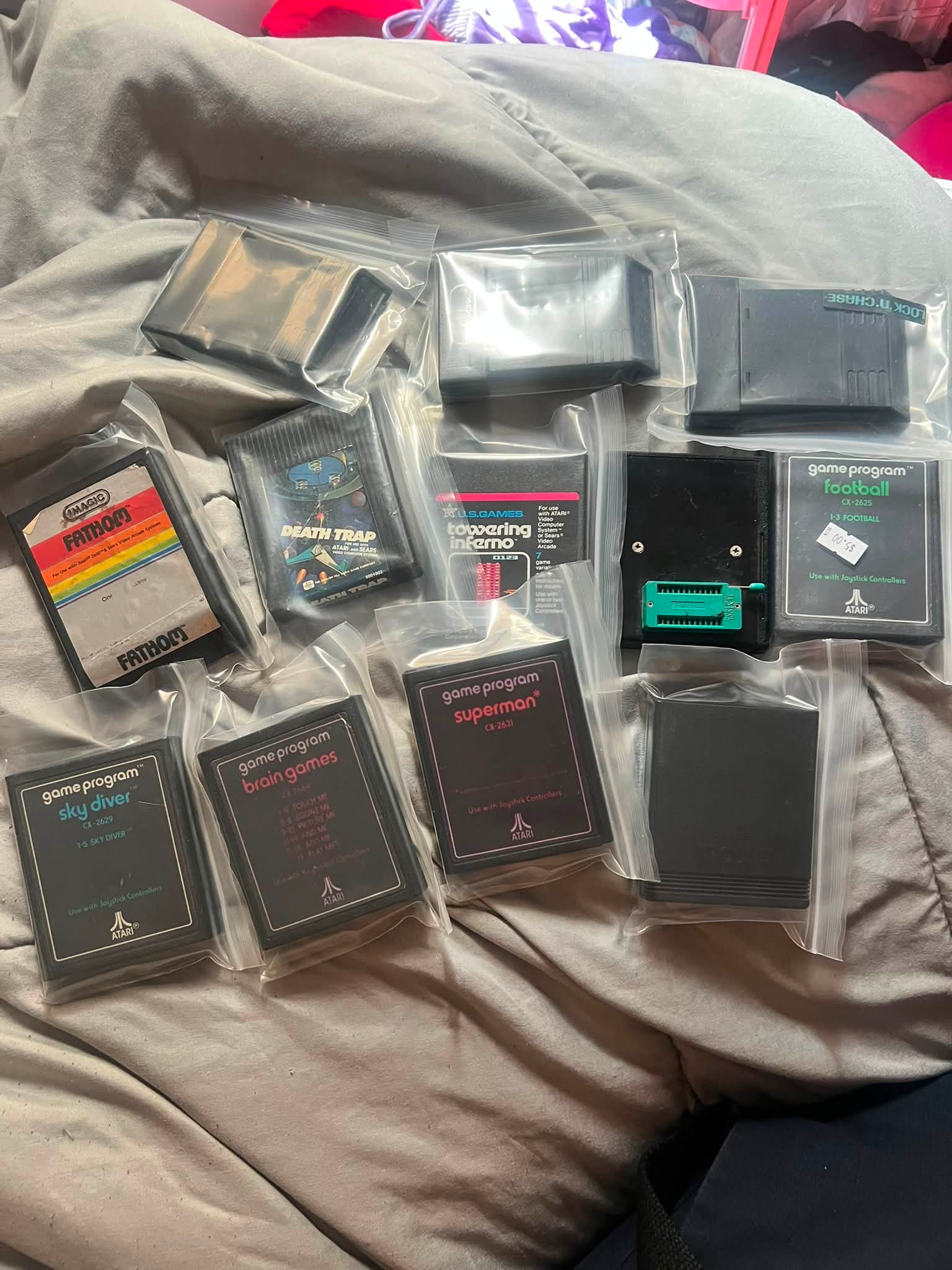 Surprise Nintendo games haul including Demolition Man and Demon Crest