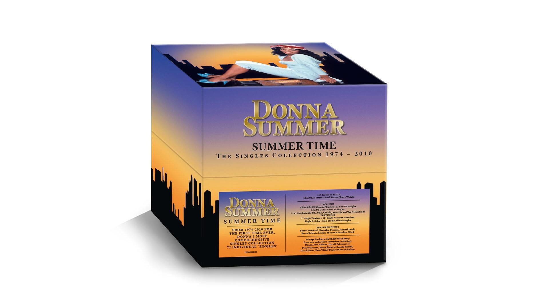 Donna Summer's Japanese Singles Collection on 2SHM-CD and DVD