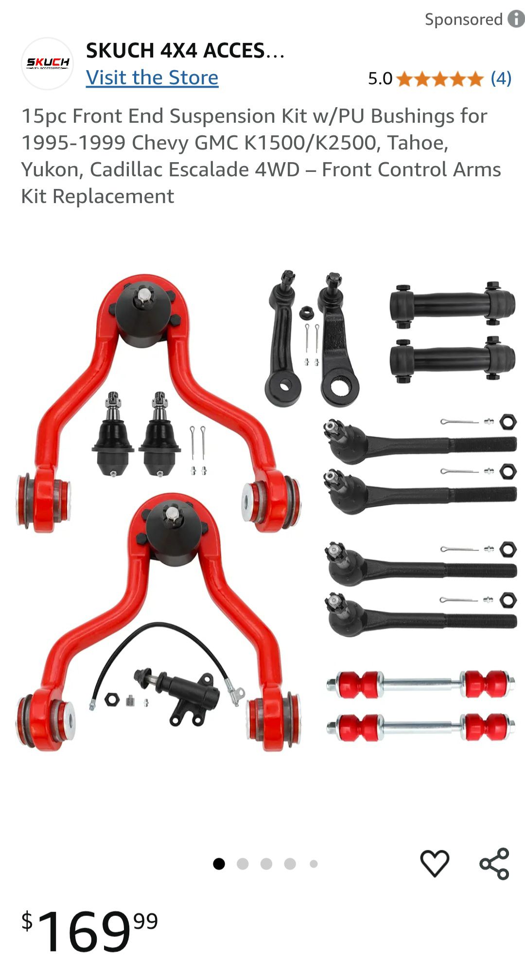 Moog RK620719 Suspension Control Arm and Ball Joint Assembly