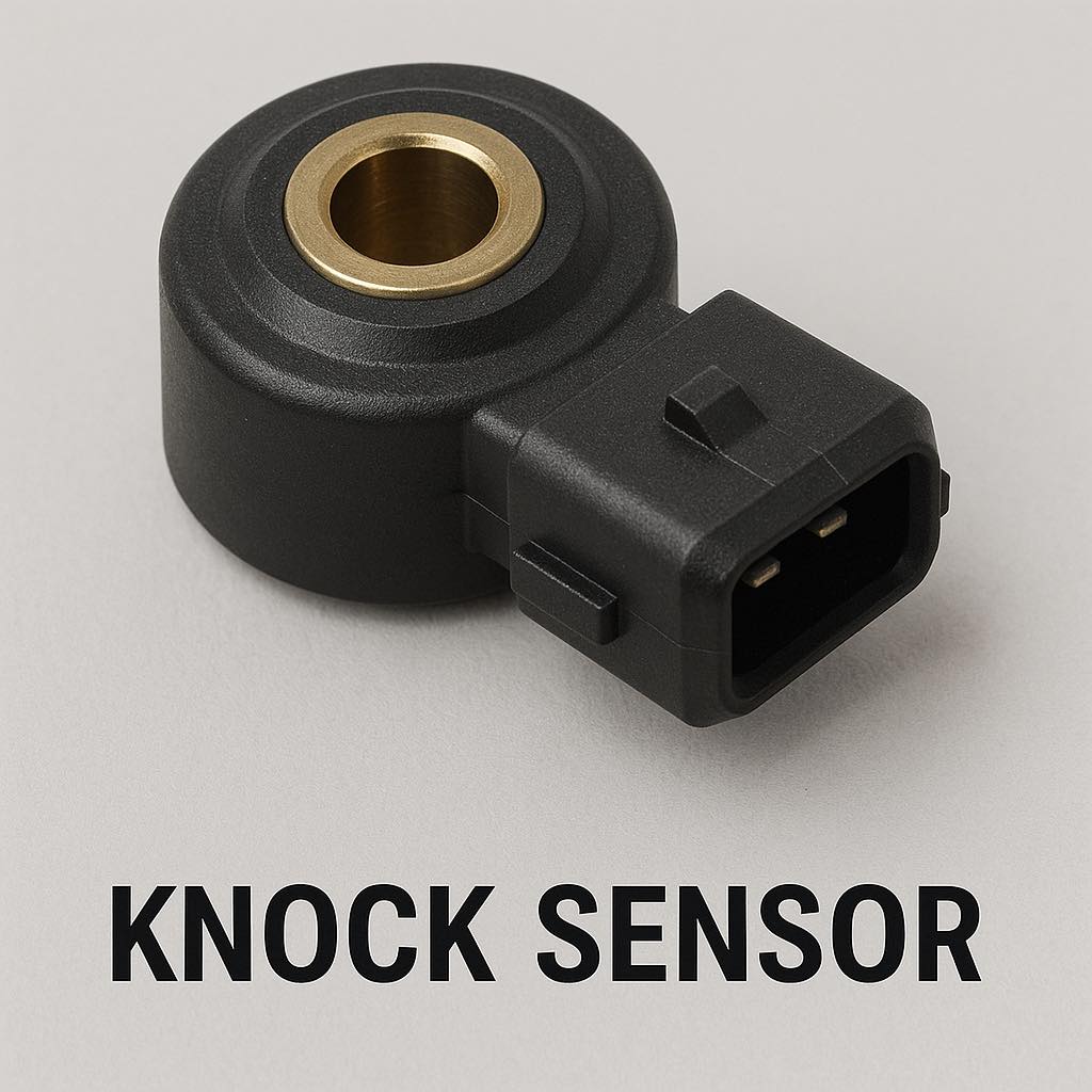 How to access the 65551 knock sensor on a vehicle