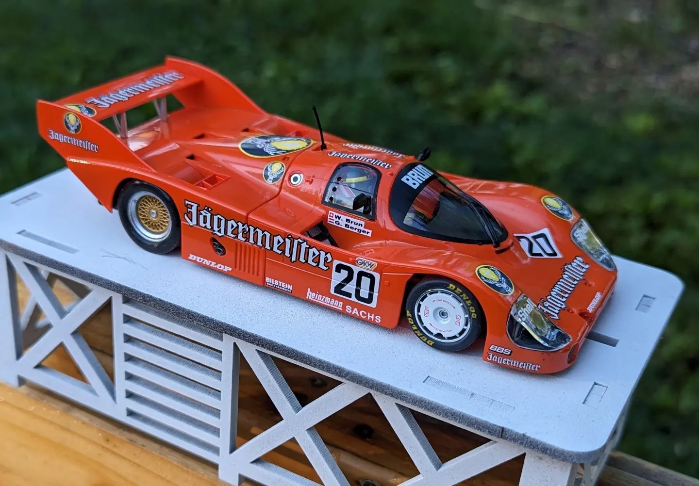 Stefan Bellof - Jägermeister Brun Porsche 956 B DRM Norisring 1984