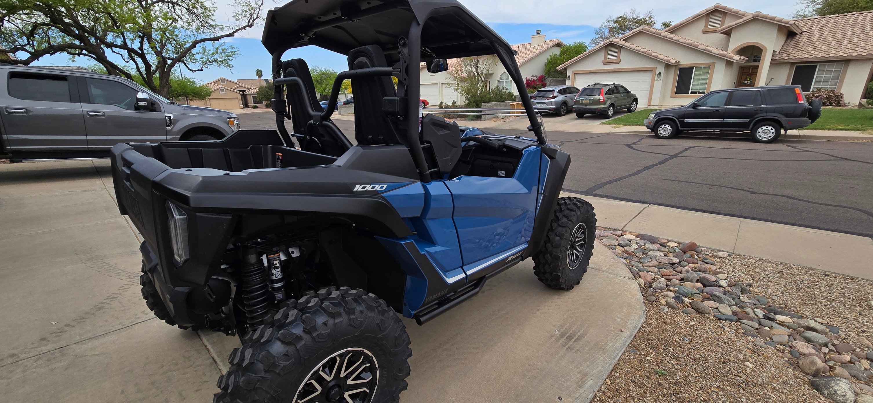 With its long wheelbase, aggressive stance, and plenty of room for
