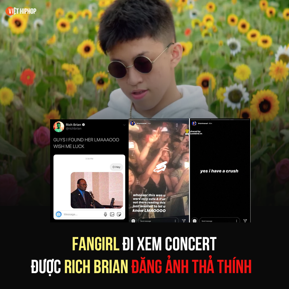 Troll Rap Việt - FANGIRL ĐI XEM CONCERT ĐƯỢC RICH BRIAN...