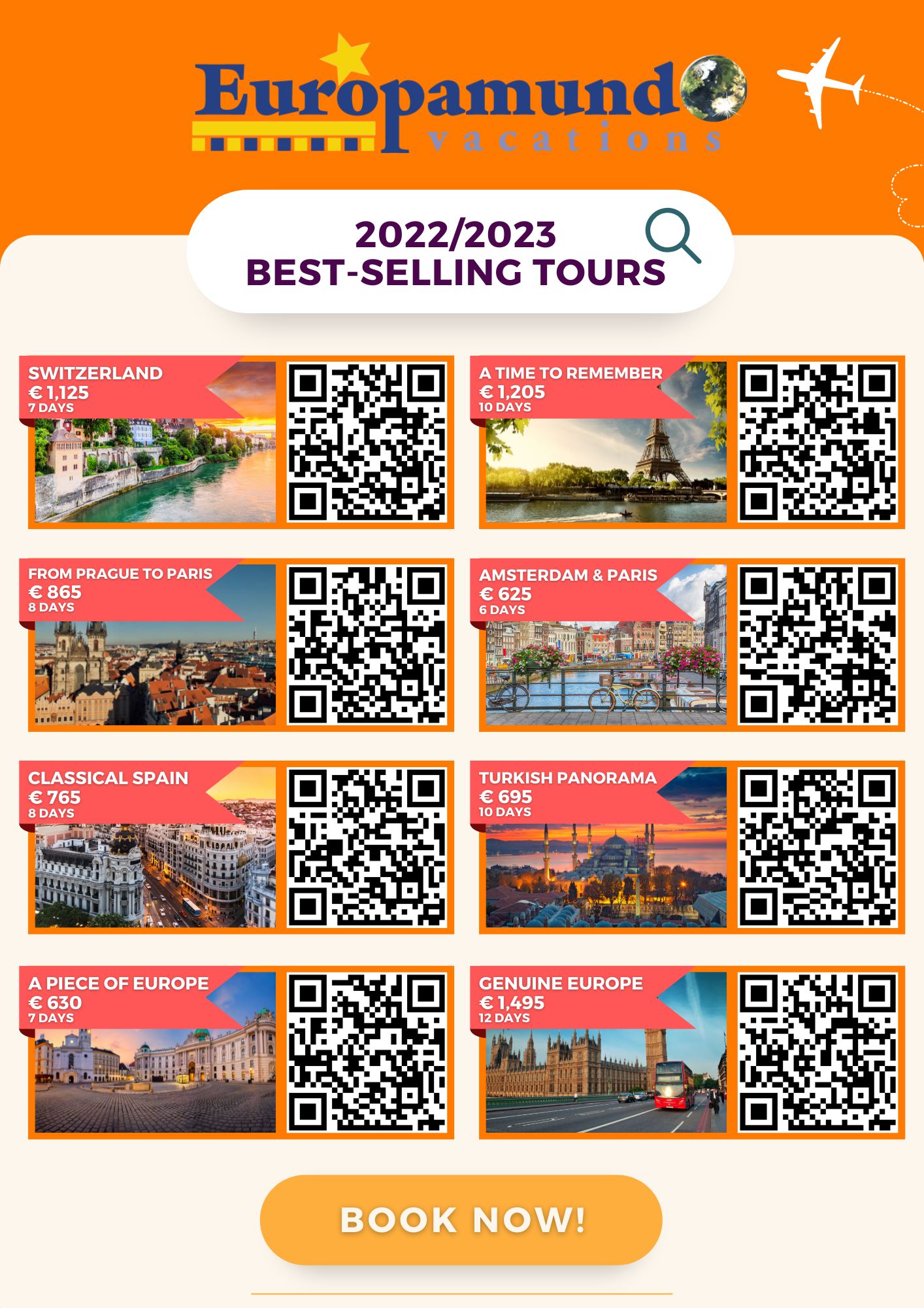 Tours R' Us - Our all-time best-selling Europamundo tours...