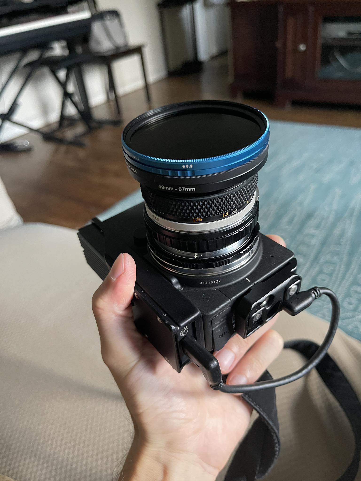 Mounting nvme enclosures for sigma fp camera