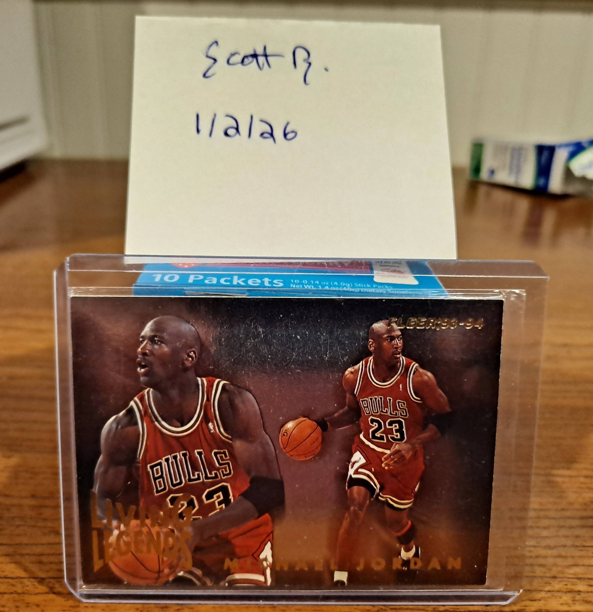 Michael Jordan living legends cards for sale